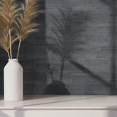 Cement Grey Wallpaper with Wood Texture for Wall Decoration